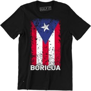 Puerto Rico Resiste Boricua Flag T-Shirt Patriot